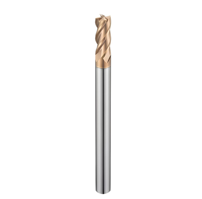 4 Flute Carbide End Mill Cutter High Speed High Hardness Long Service Life