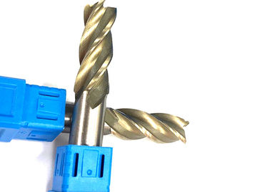 Custom CNC HSS End Mill In Drill Press High Cutting Speed TiSiN Coating