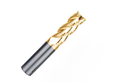 HRC55° Ripple Solid Carbide Roughing Tungsten Carbide Material Cnc Roughing End Mill Corrugated Milling Cutter