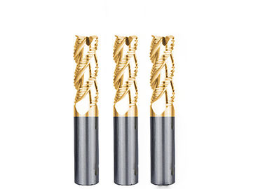 HRC55° Ripple Solid Carbide Roughing Tungsten Carbide Material Cnc Roughing End Mill Corrugated Milling Cutter