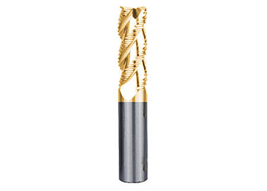 HRC55° Ripple Solid Carbide Roughing Tungsten Carbide Material Cnc Roughing End Mill Corrugated Milling Cutter