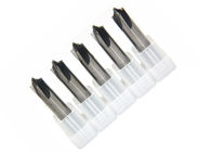 Solid Carbide Corner Rounding End Mill / 4 Flute Carbide End Mill Co 10%