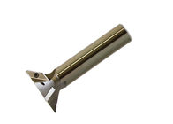 Dovetail Custom End Mills Straight Handle Head Type For High Harden Steel