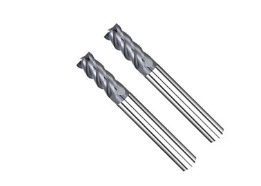 High Speed Carbide End Mill Cutter / 4 Flute End Mill Cutting Tools