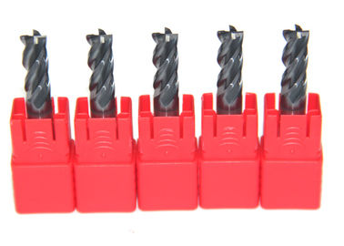 HRC50° Flat 4 Flute Tungsten Carbide การประมวลผลทั่วไป